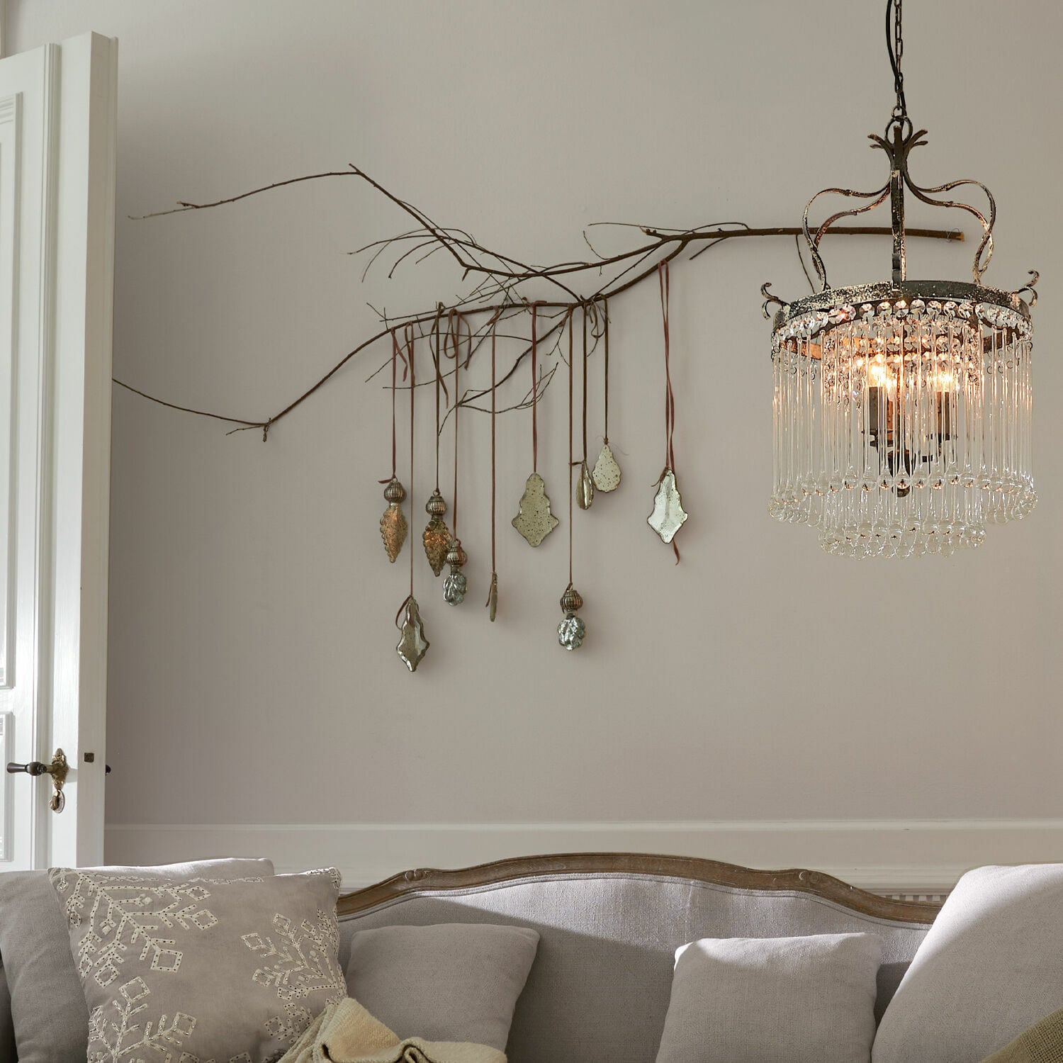 Lot de 6 décorations à suspendre Mistralon