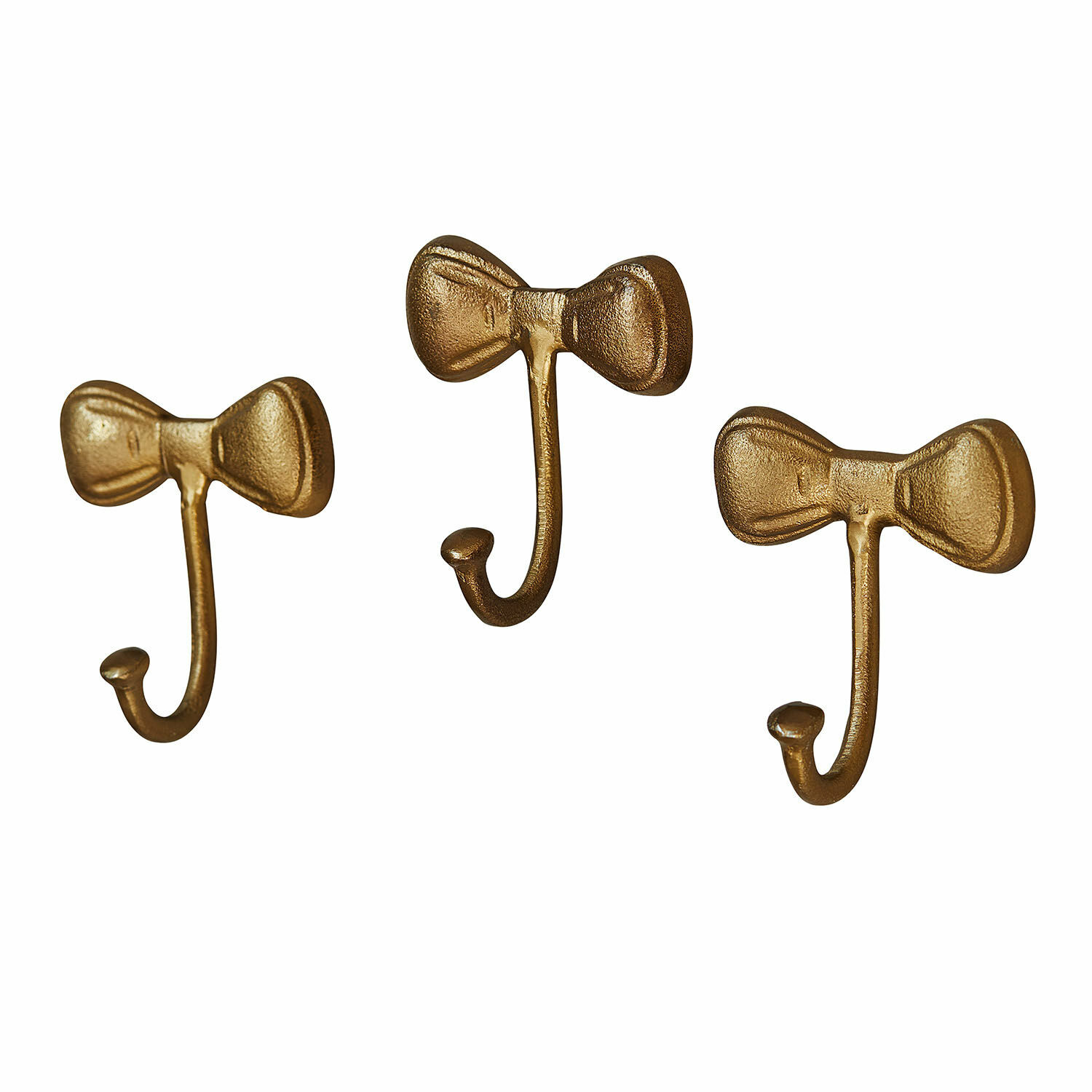 Lot de 3 crochets muraux Bijoulle