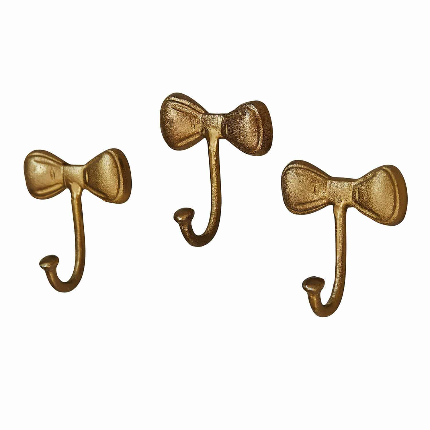 Lot de 3 crochets muraux Bijoulle
