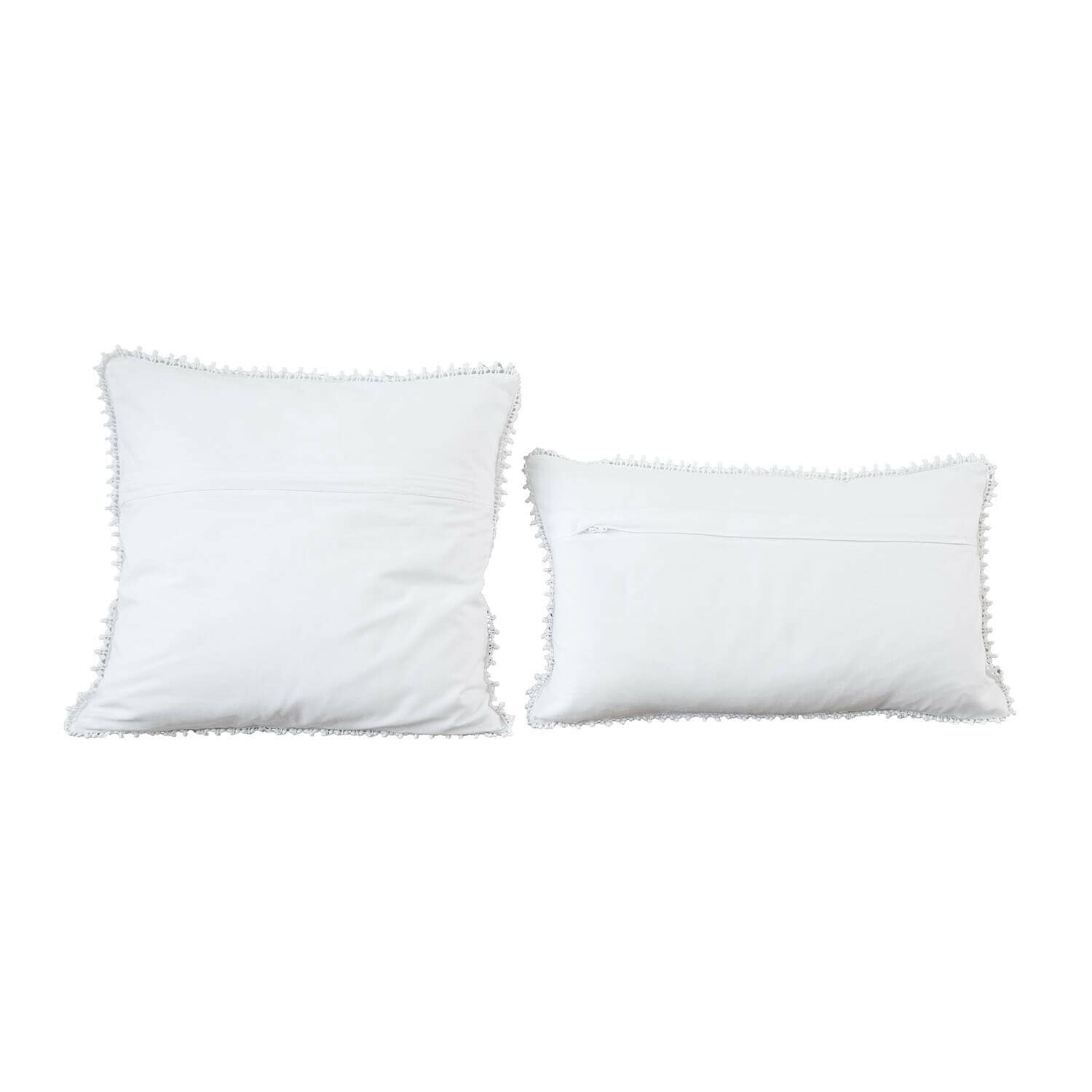 Lot de 2 housses de coussins Olyane