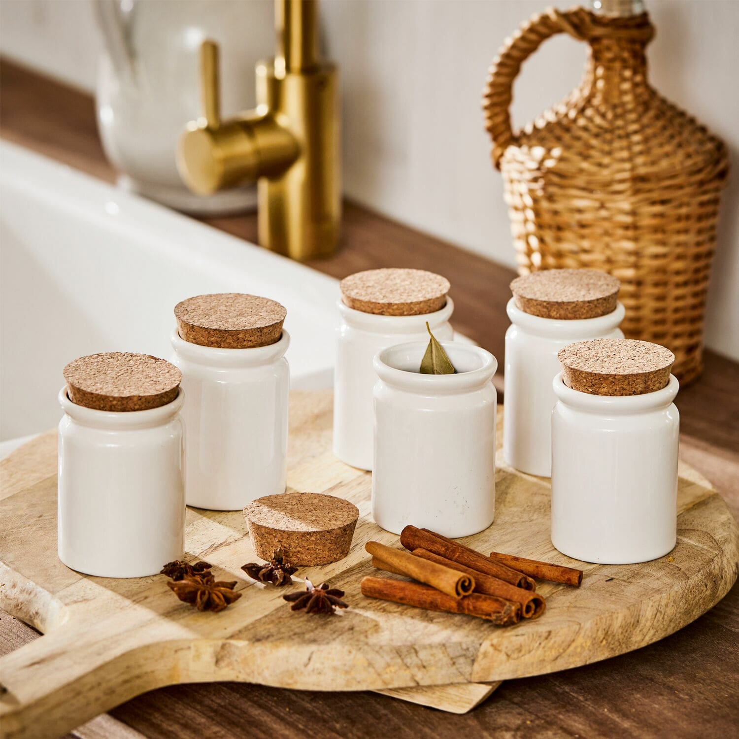 Lot de 6 pots à épices Kamenica