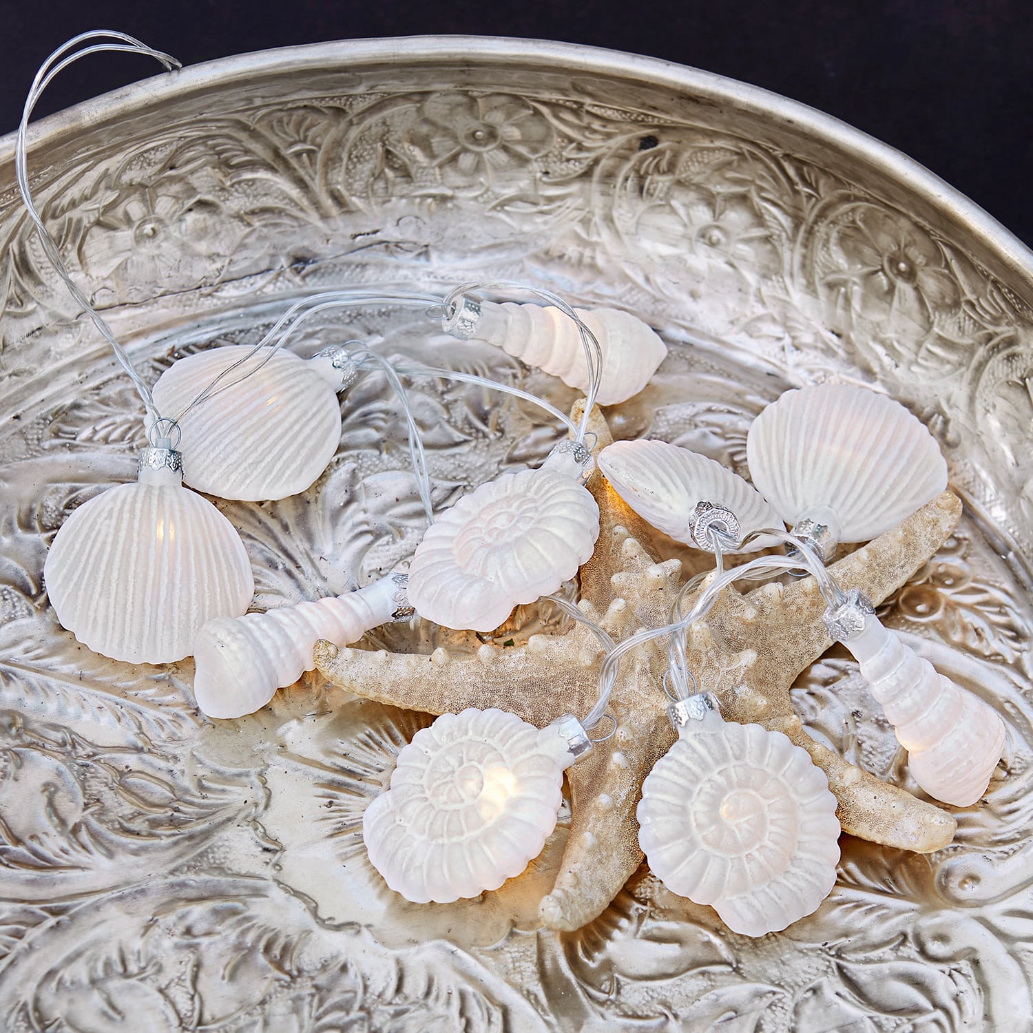 Guirlande lumineuse White Shells