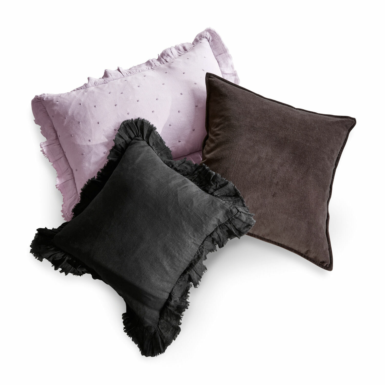 Lot de 3 housses de coussins Hatillo