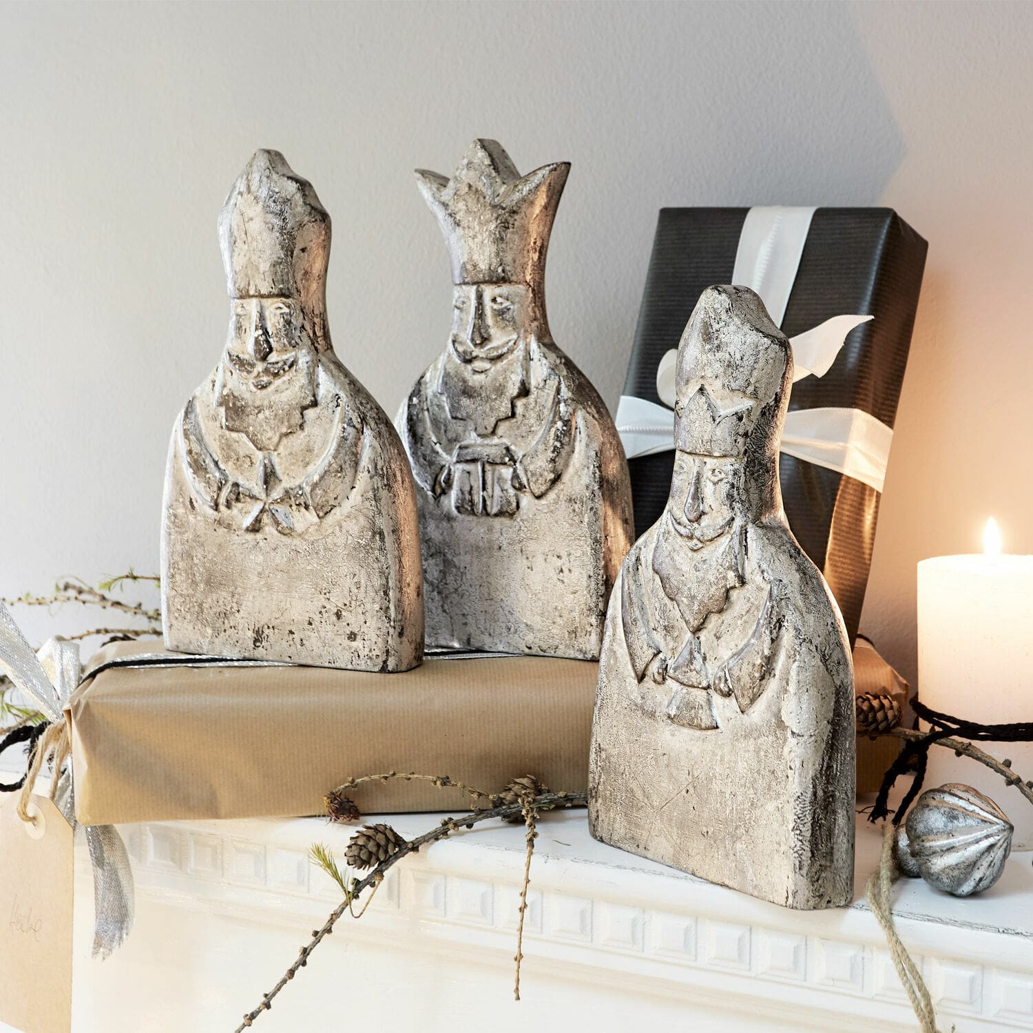 Lot de 3 figurines Borough