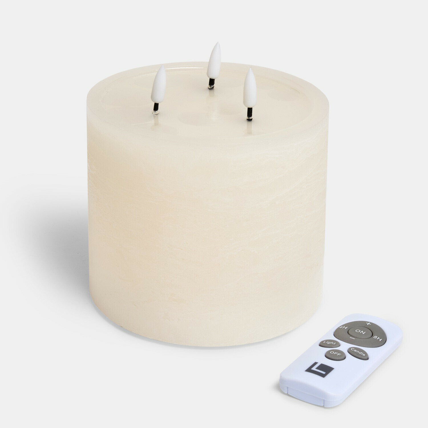 Bougie cylindrique à LED Solería