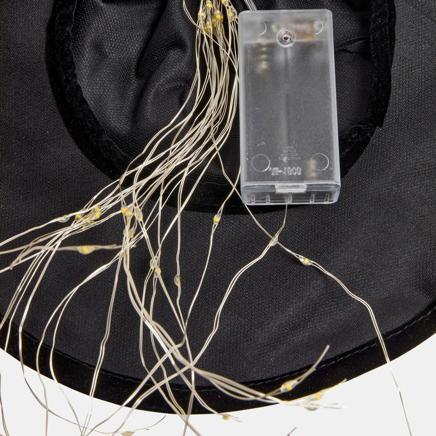 Lot de 3 chapeaux décoratifs à LED Elarwyn