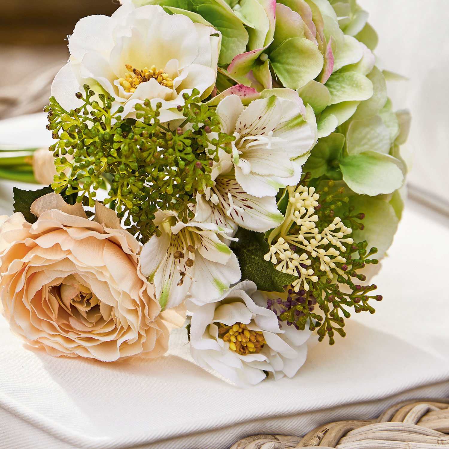 Lot de 2 bouquets décoratifs Alissia