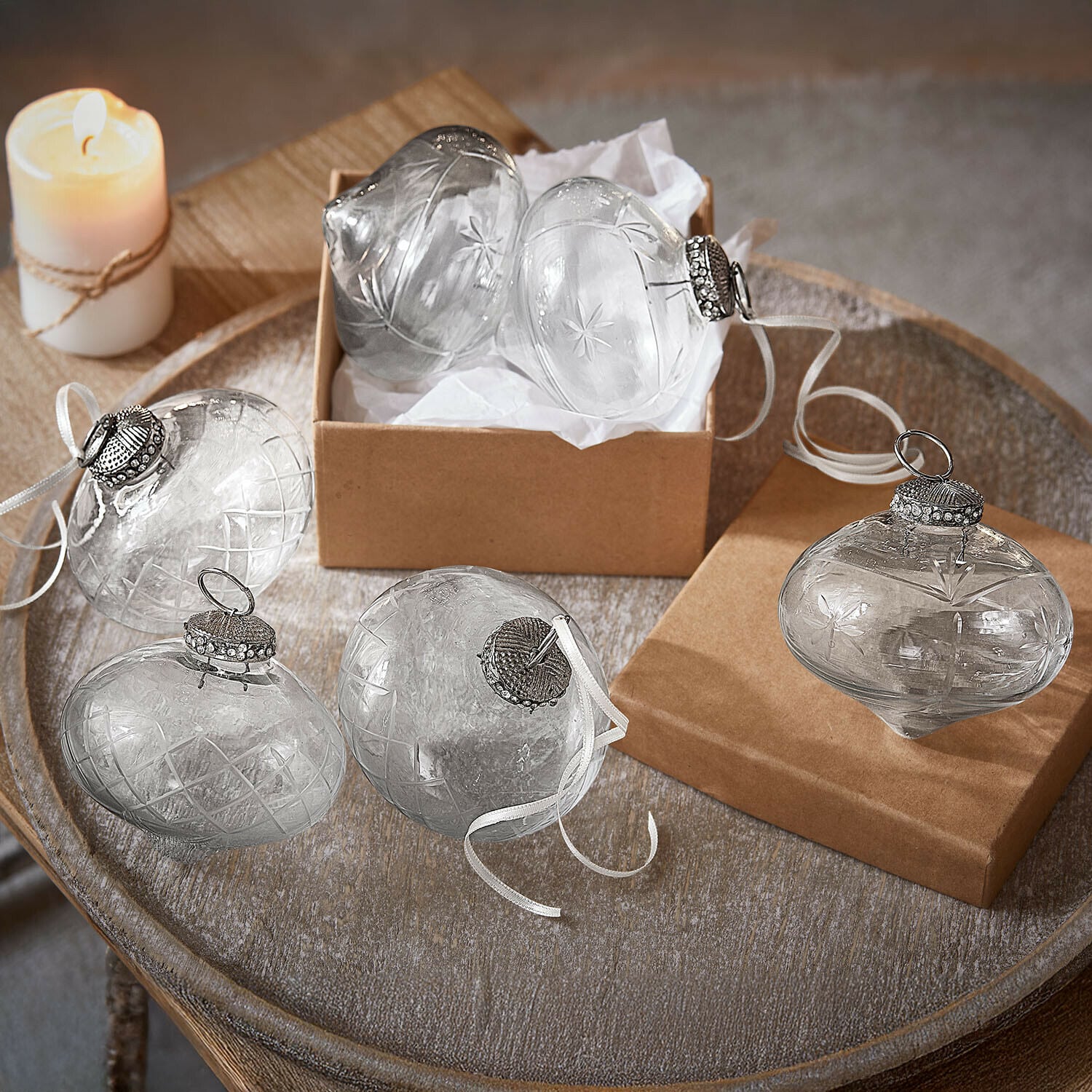 Lot de 6 décorations de Noël Cheshire