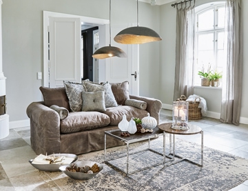 Pour un salon gris
