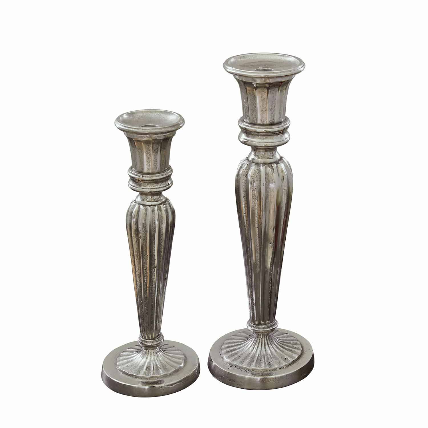 Lot de 2 bougeoirs Zahfira