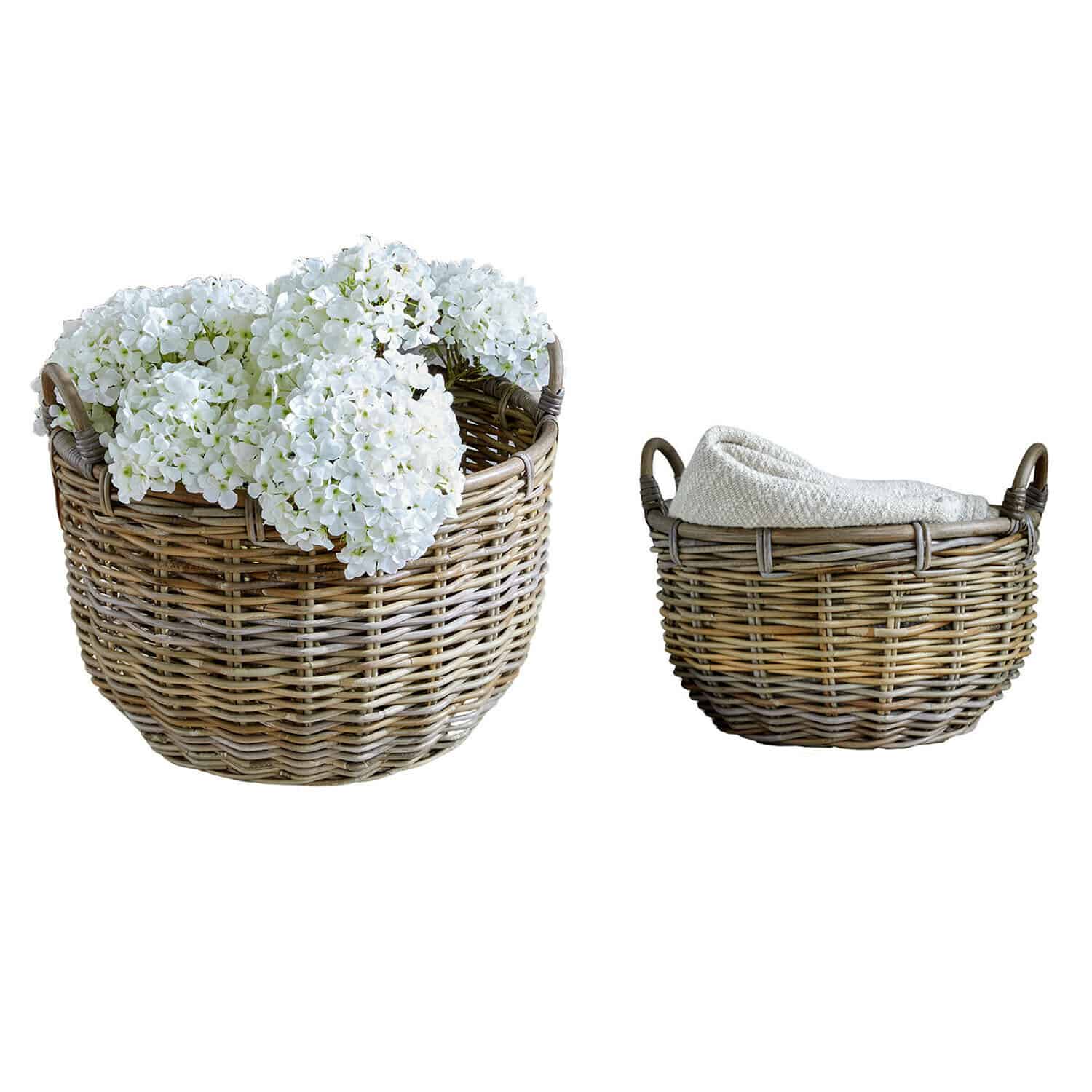 Lot de 2 corbeilles Venara