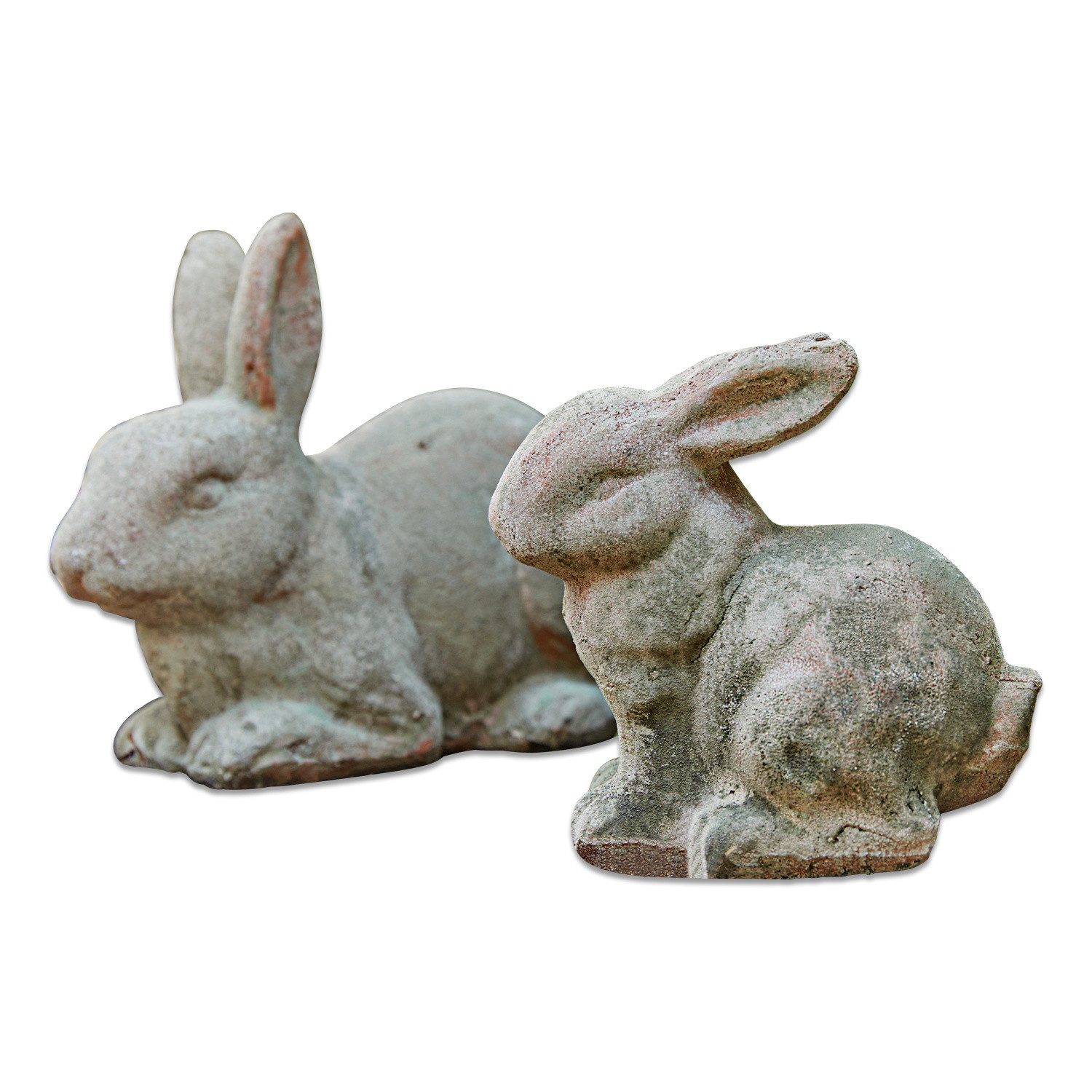 Lot de 2 lapins Dulipa