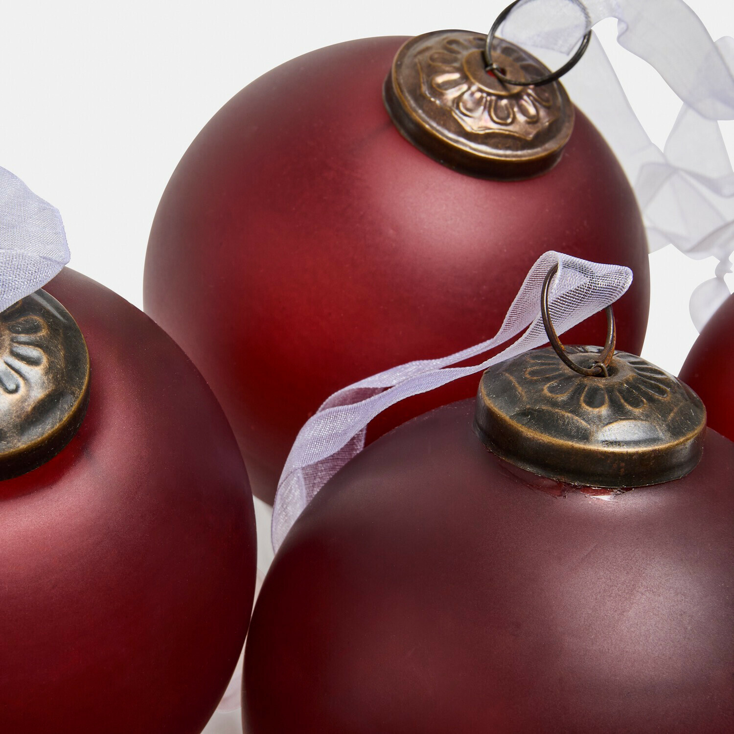 Lot de 6 boules de Noël Sephore