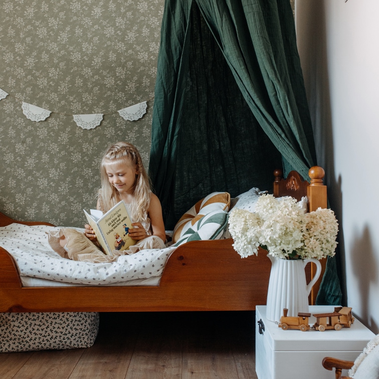 Chambre d'enfant toute en couleurs