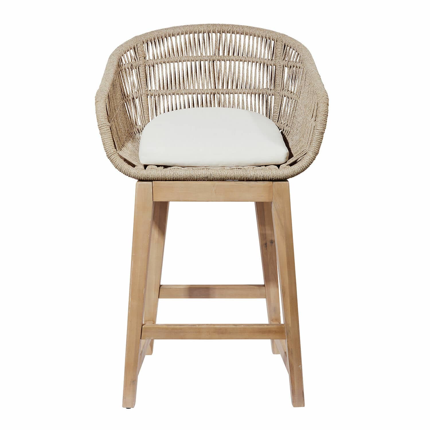 Lot de 2 tabourets de bar 100 % FSC® Saint Léonard