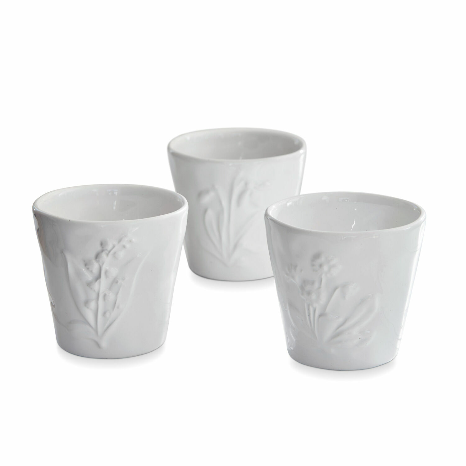 Lot de 3 cache-pots Spring