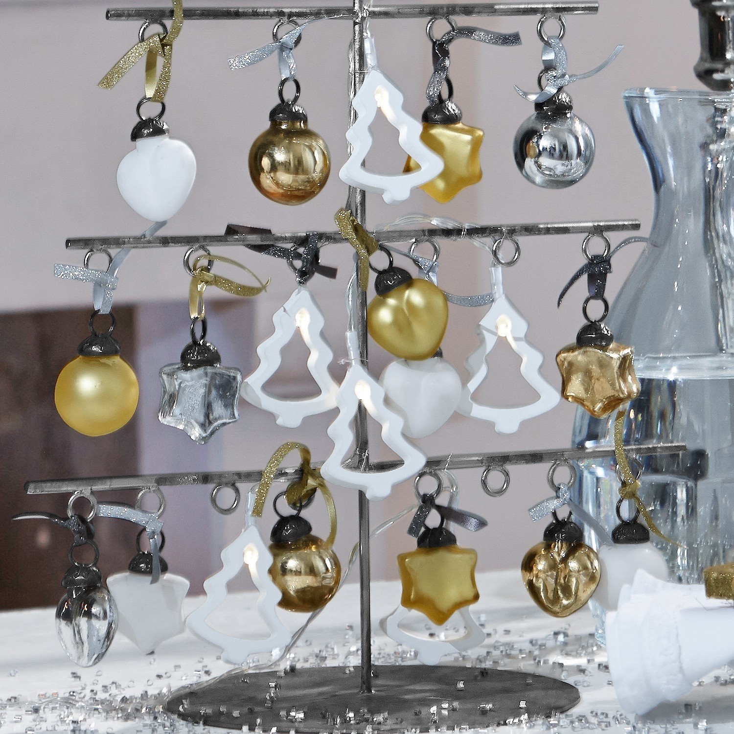 Lot de 24 décorations de Noël Vanity