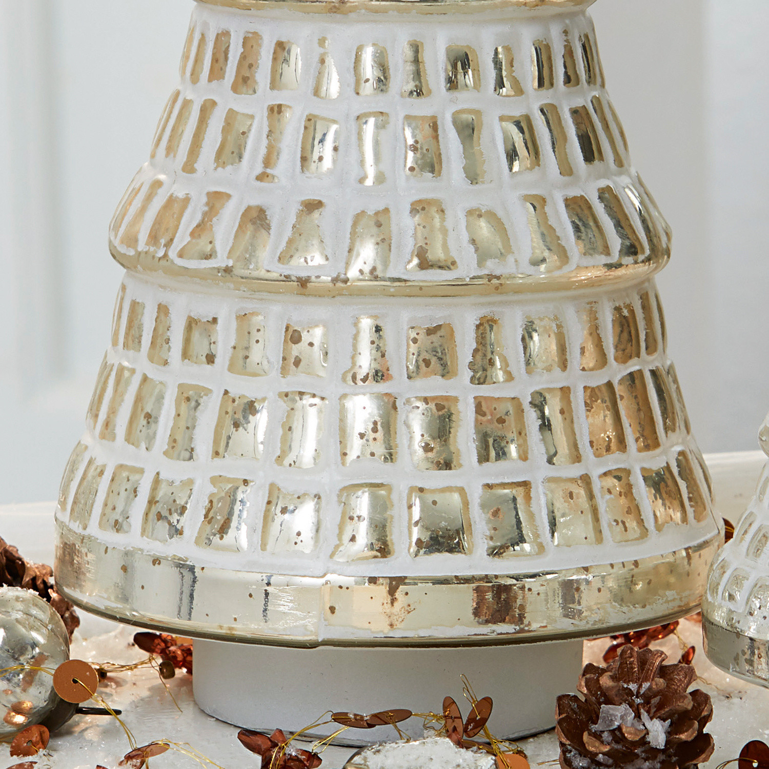 Lot de 2 arbres décoratifs Cora