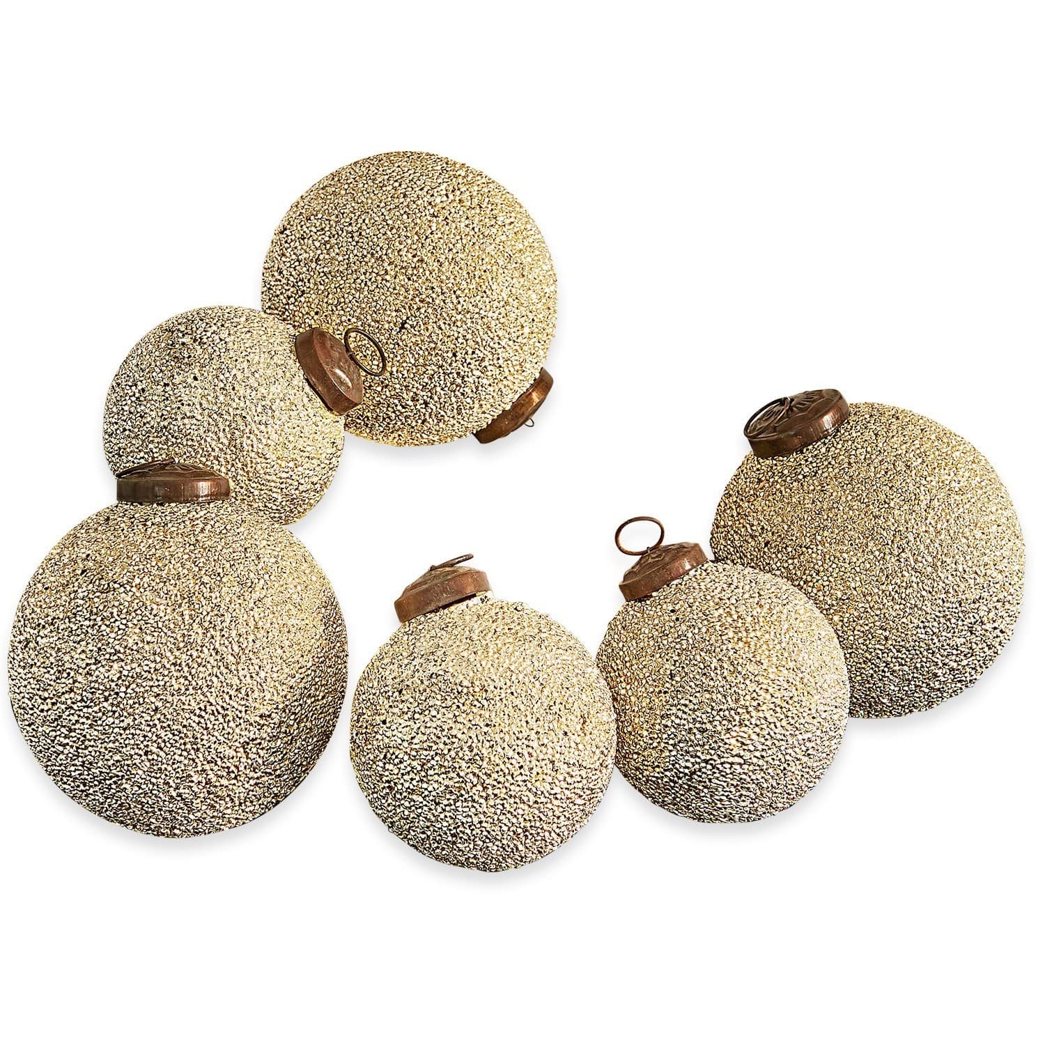 Lot de 6 décorations de Noël Elsie