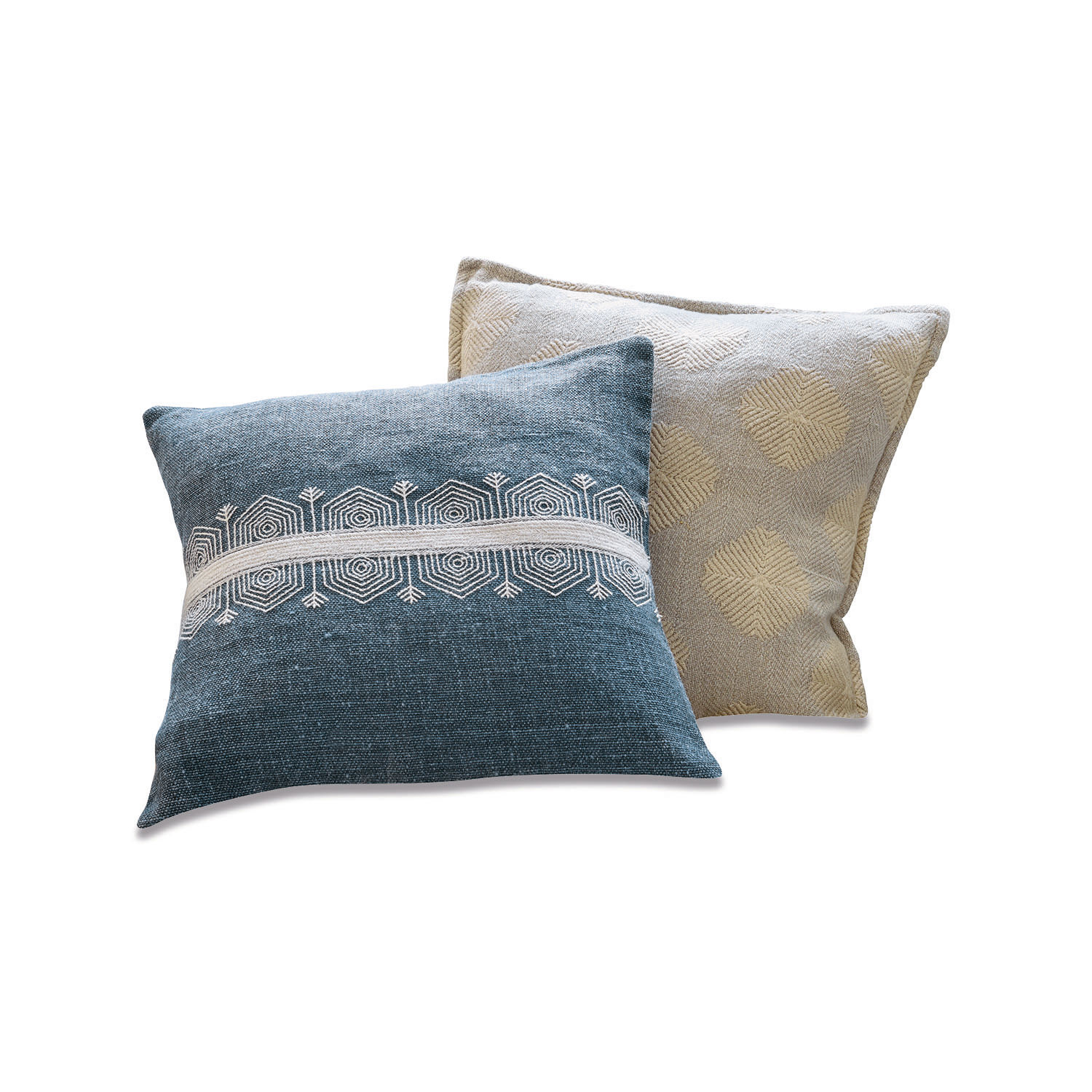 Lot de 2 housses de coussins Mayet