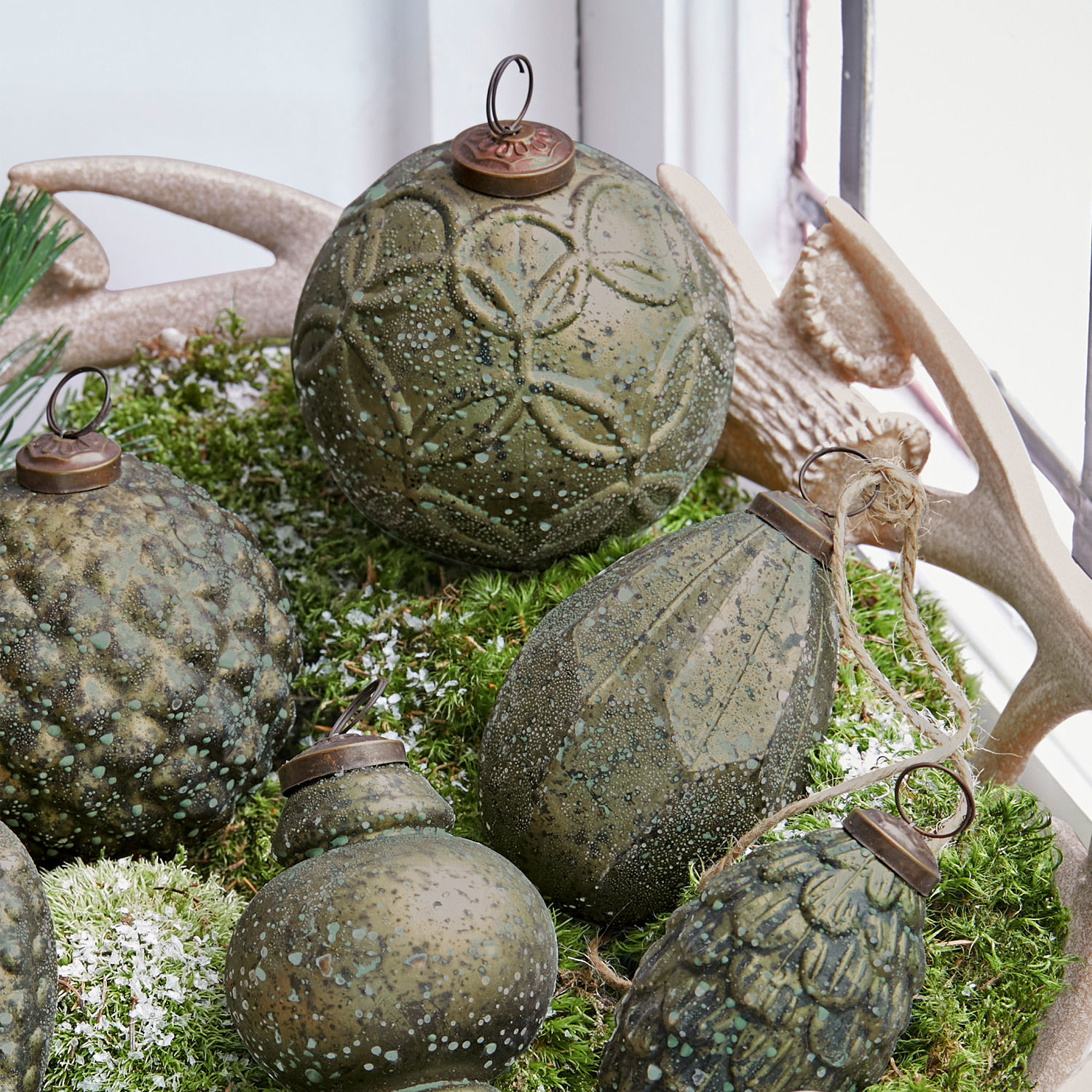 Lot de 6 boules de Noël Tani