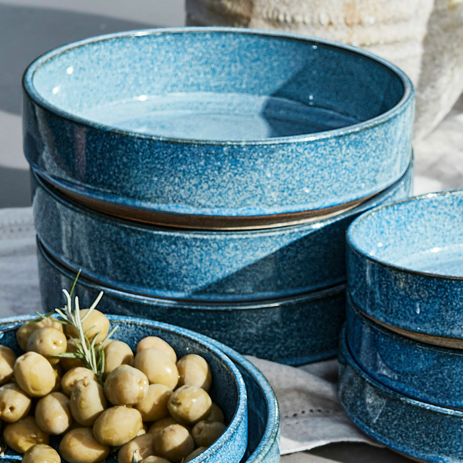 Lot de 8 assiettes Darney