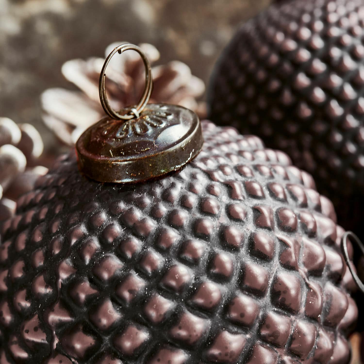 Lot de 4 boules de Noël Meyen