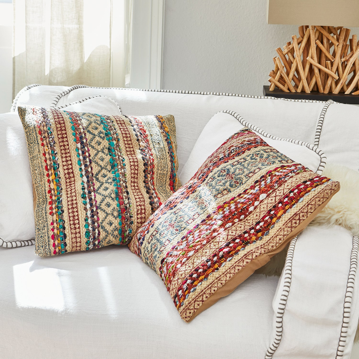 Lot de 2 coussins Neyla