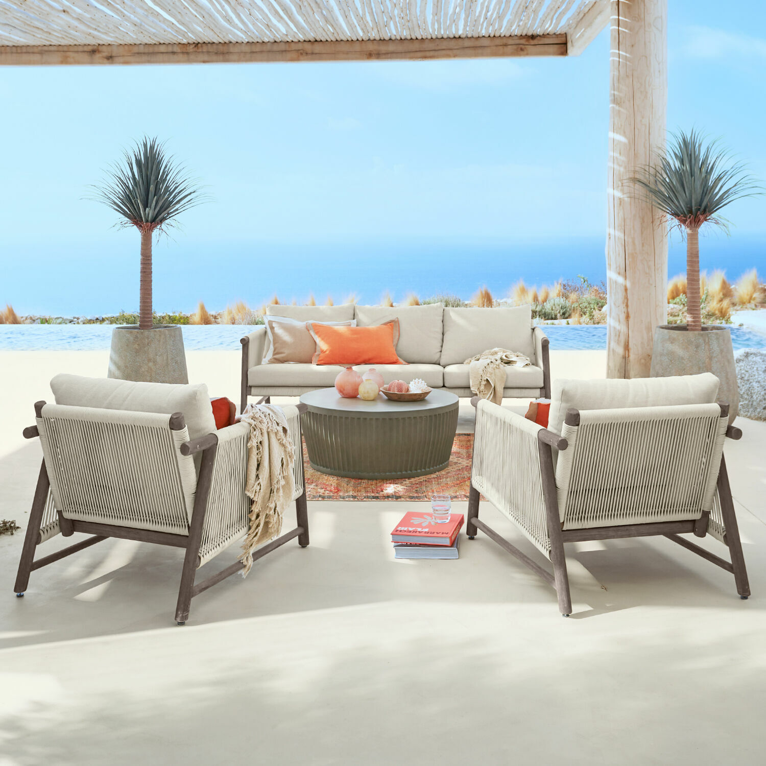 Salon de jardin FSC®-100% Clarmontaine