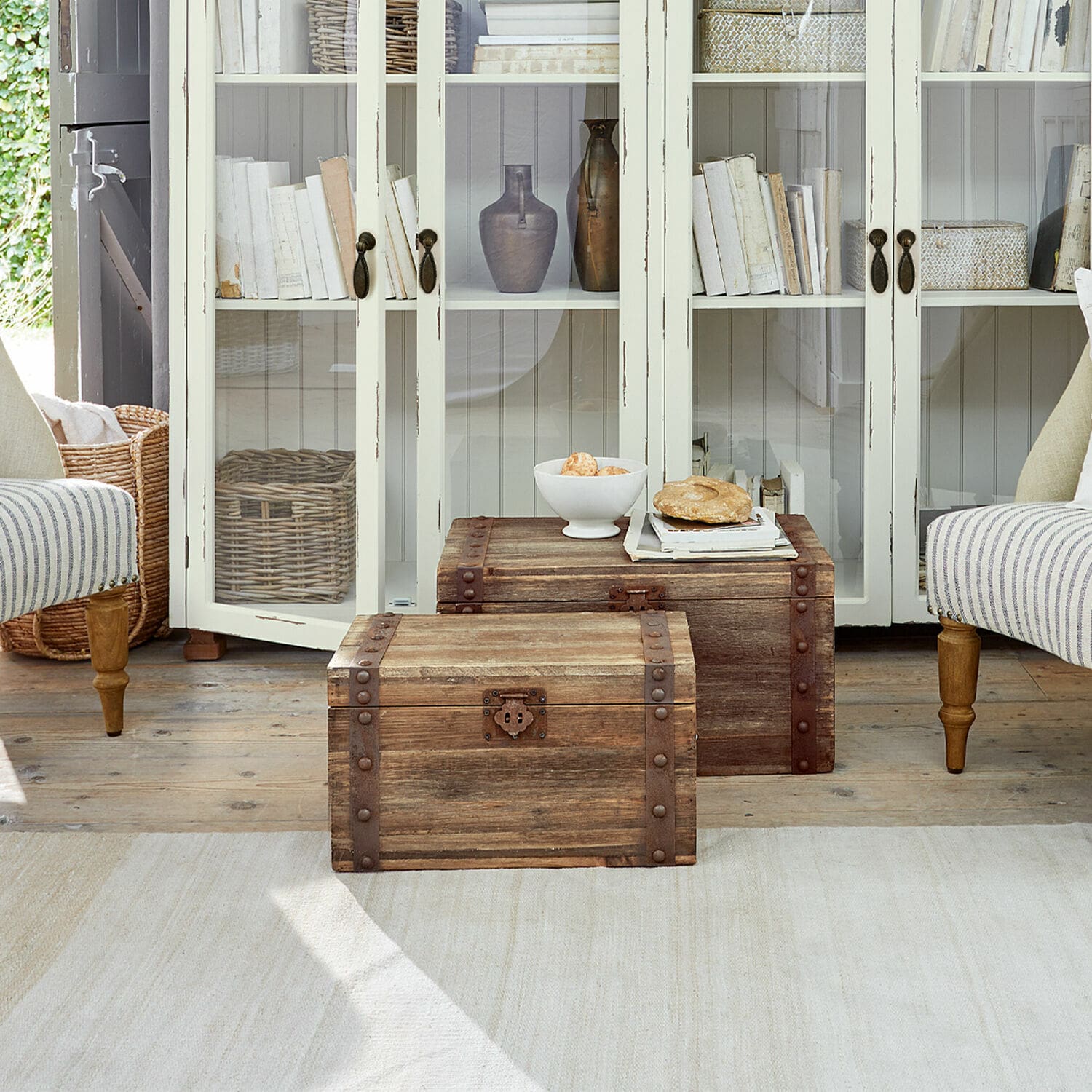 Lot de 2 malles Pratt