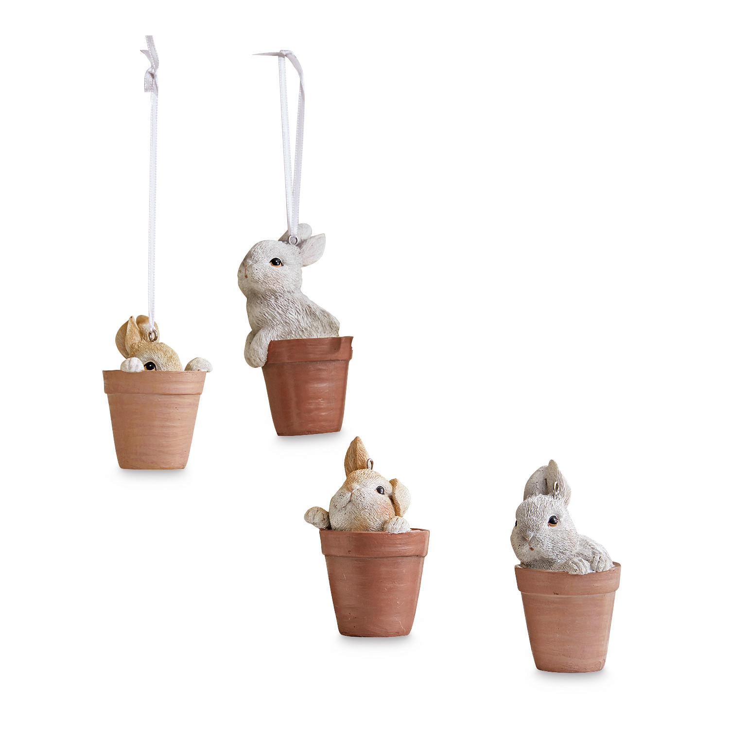 Lot de 4 suspensions Satine