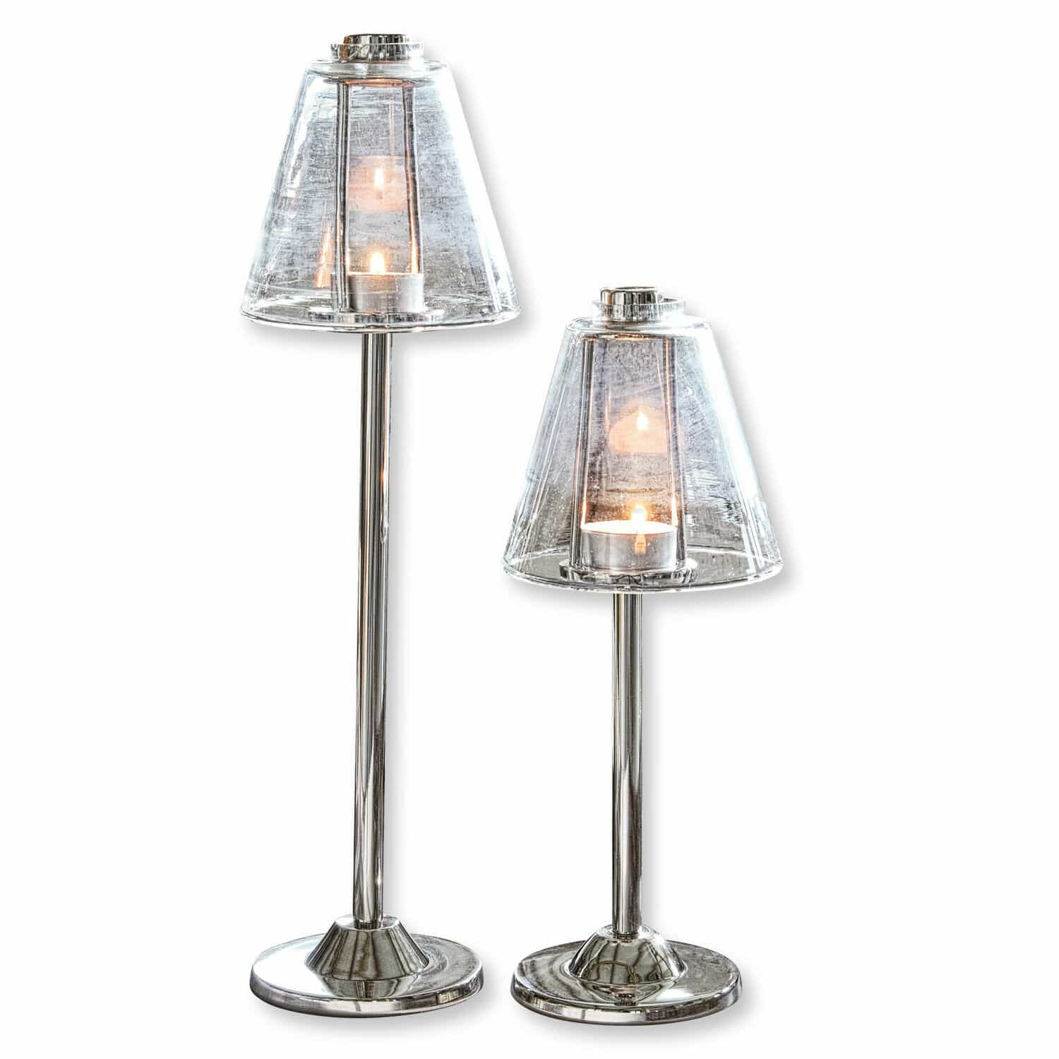 Lot de 2 porte-bougies Sassis