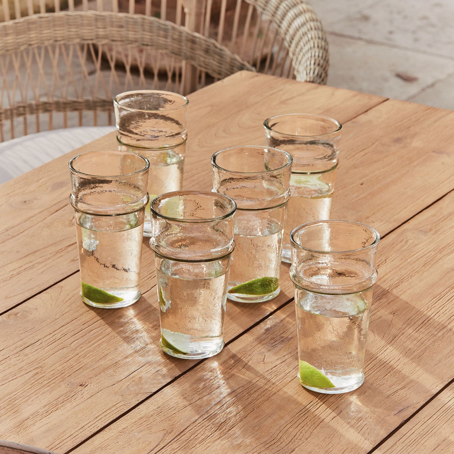 Lot de 6 verres à gin en verre 560 ml | Maisons du Monde Lot de 6 verres à gin en verre 560 ml | Maisons du Monde