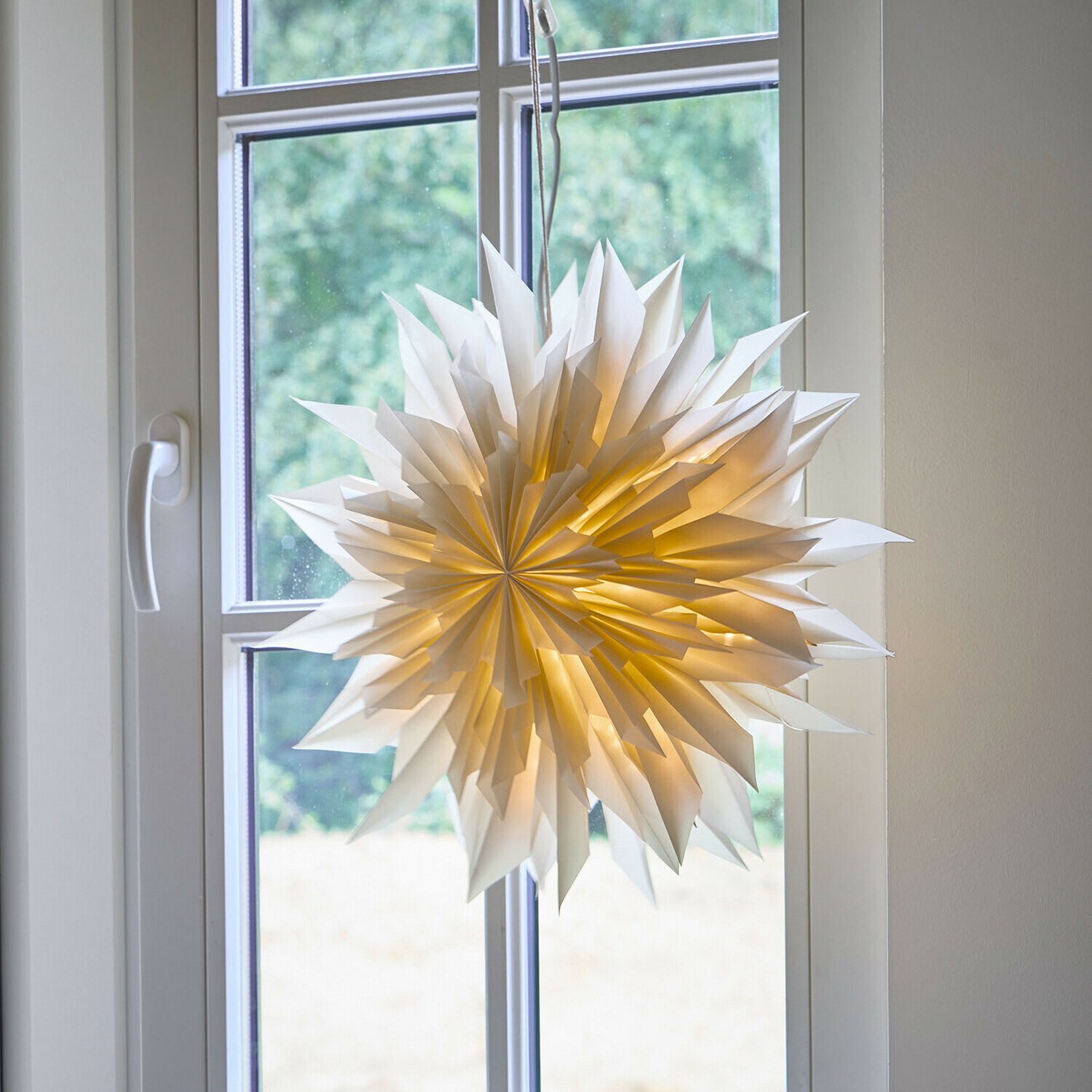 Étoile lumineuse en papier Tindrae