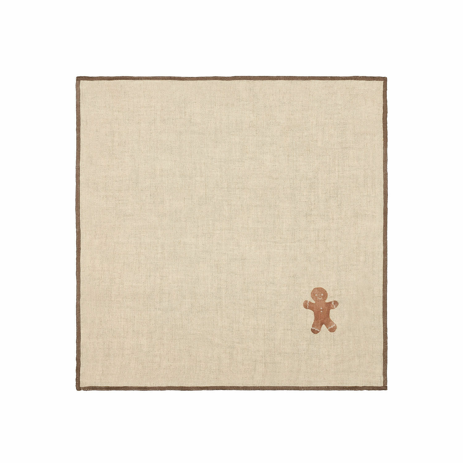 Lot de 6 serviettes Gingerbread