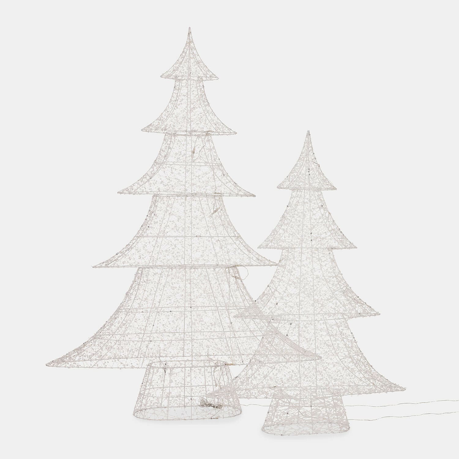 Lot de 2 sapins à LED Frosthem