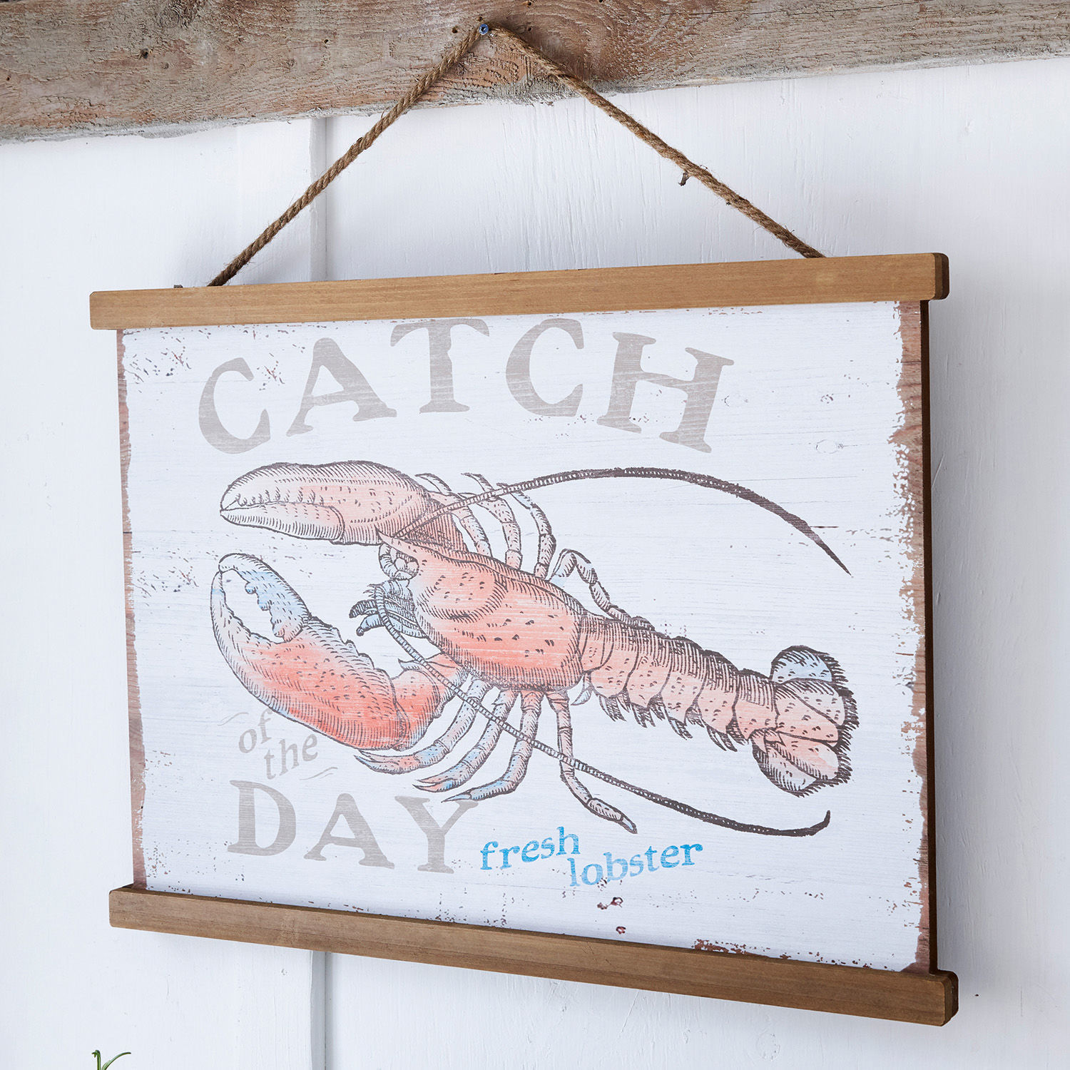 Lot de 2 panneaux décoratifs Crustacean