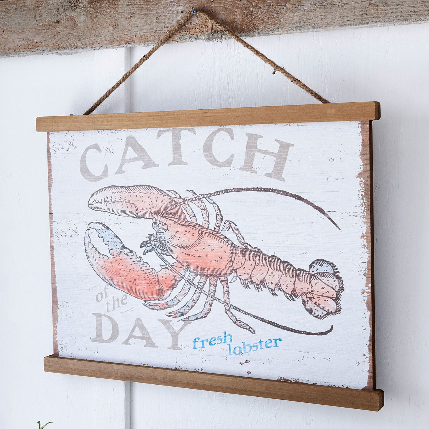 Lot de 2 panneaux décoratifs Crustacean