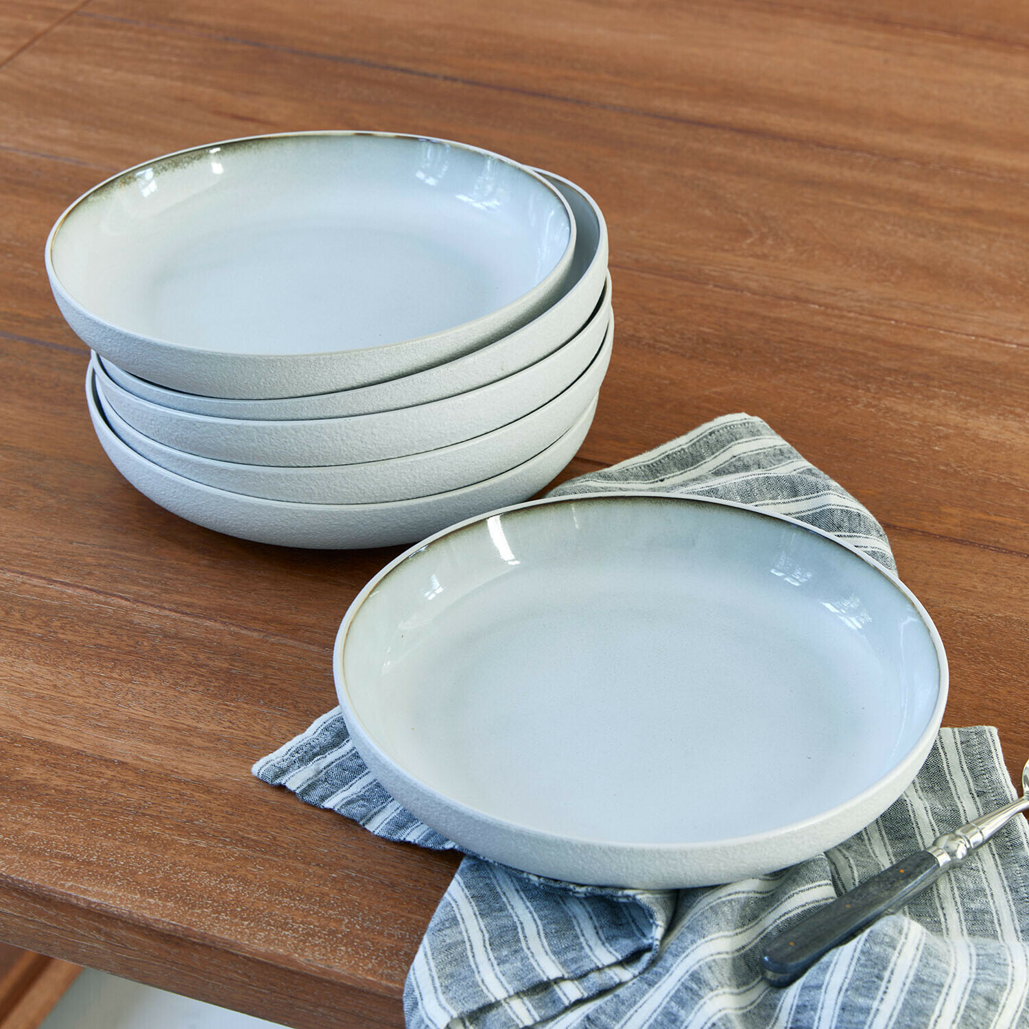 Lot de 6 assiettes creuses Eiruna