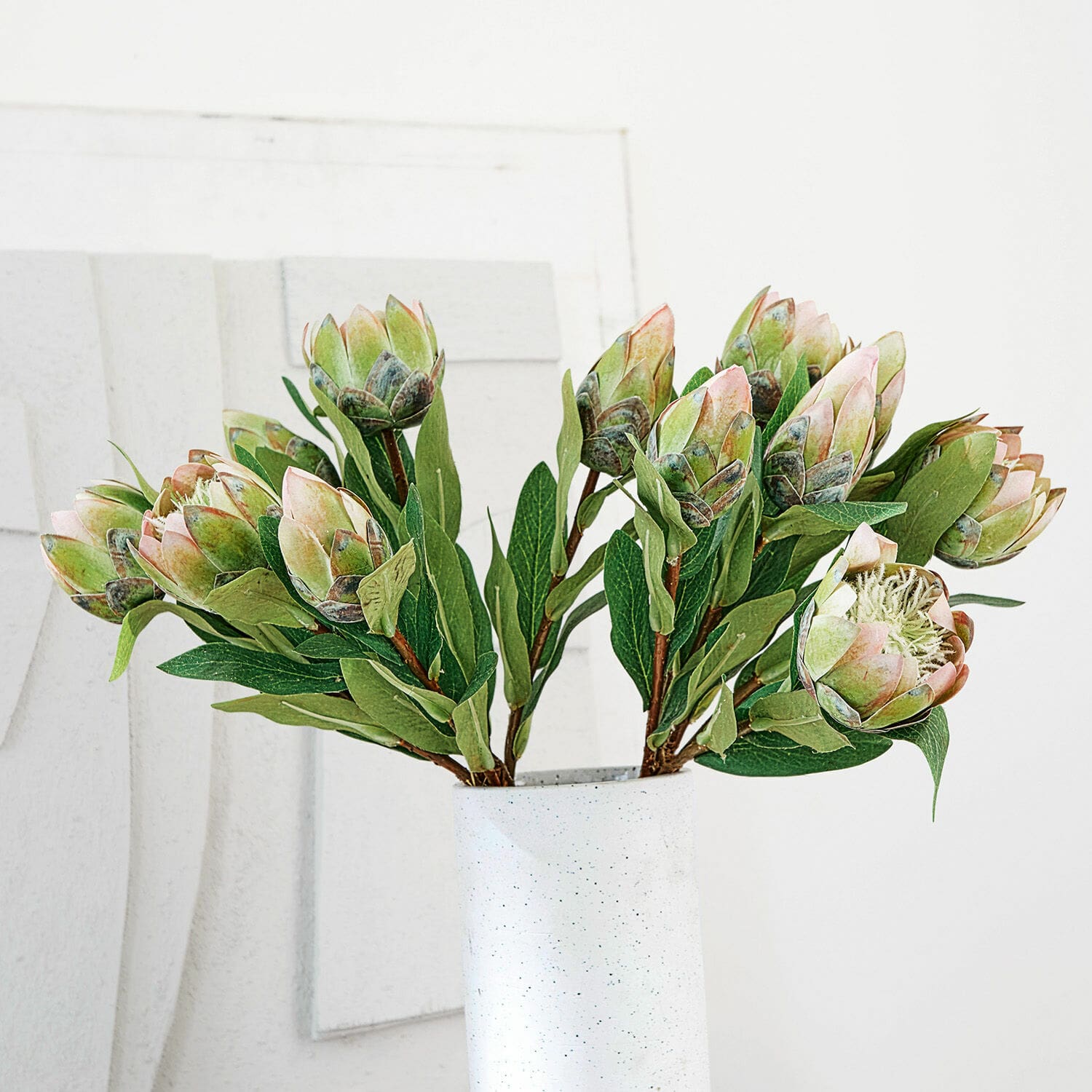 Lot de 2 fleurs décoratives Chatou