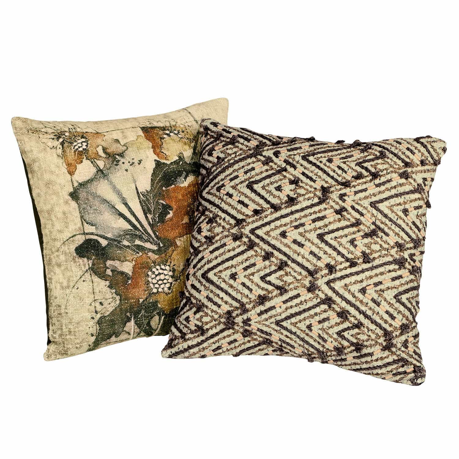 Lot de 2 housses de coussins Neela