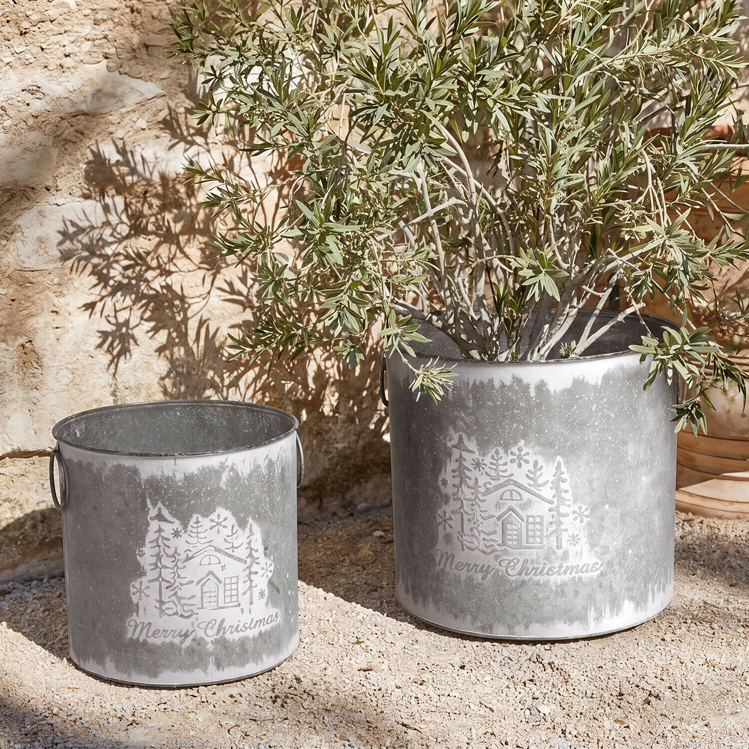 Lot de 2 cache-pots Belvierre