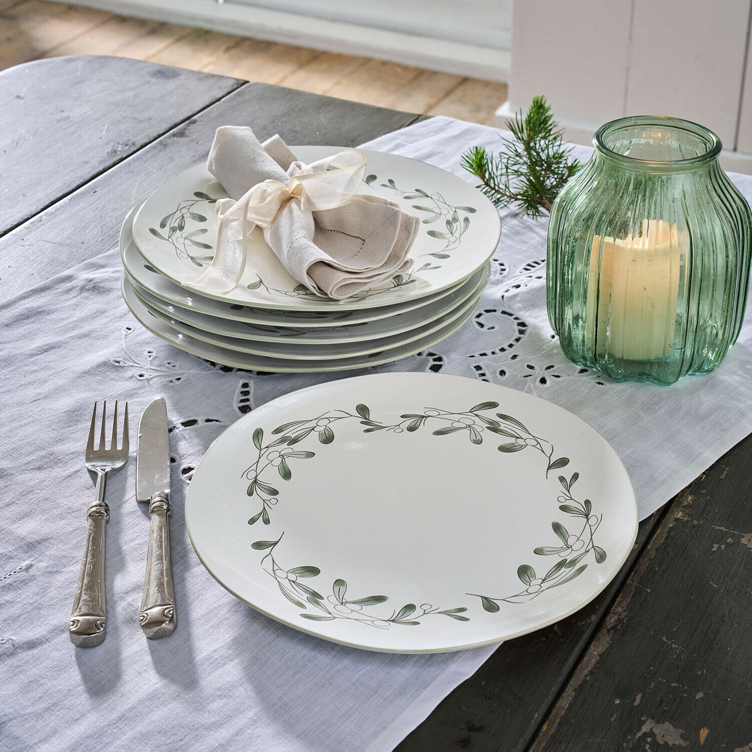 Lot de 6 assiettes Auvérine Lot de 6 assiettes Auvérine