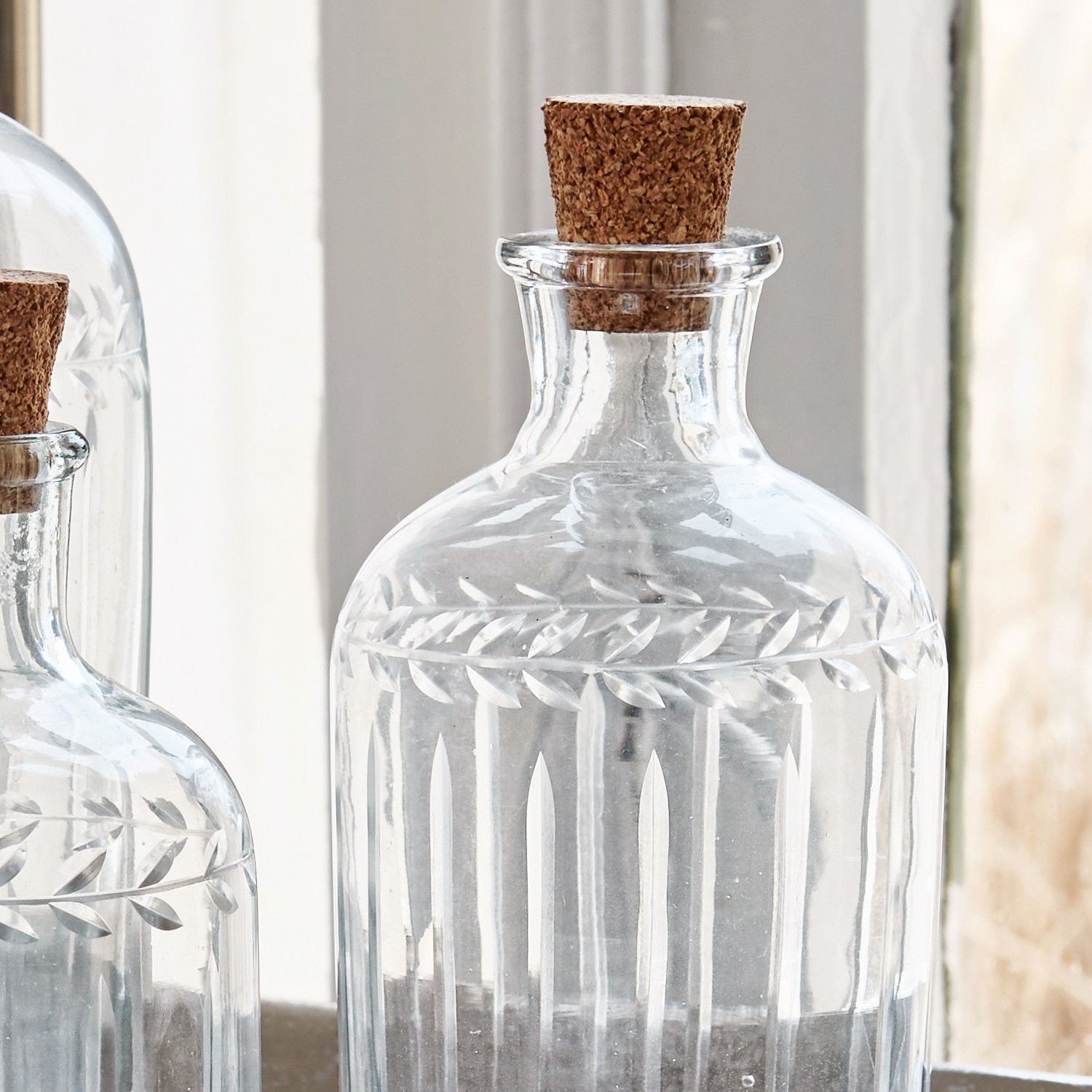 Lot de 3 bouteilles Ivoire