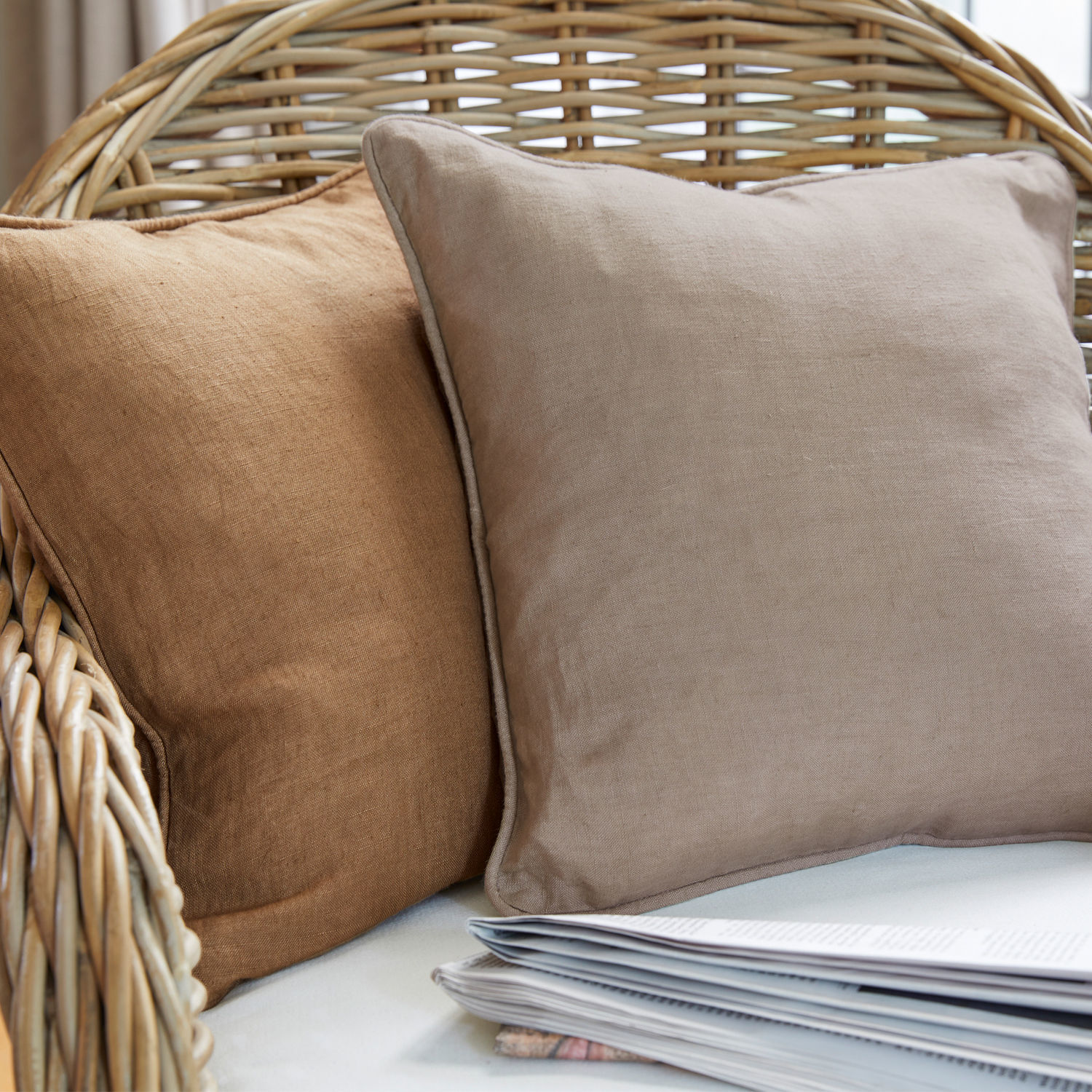 Lot de 2 housses de coussins Woking