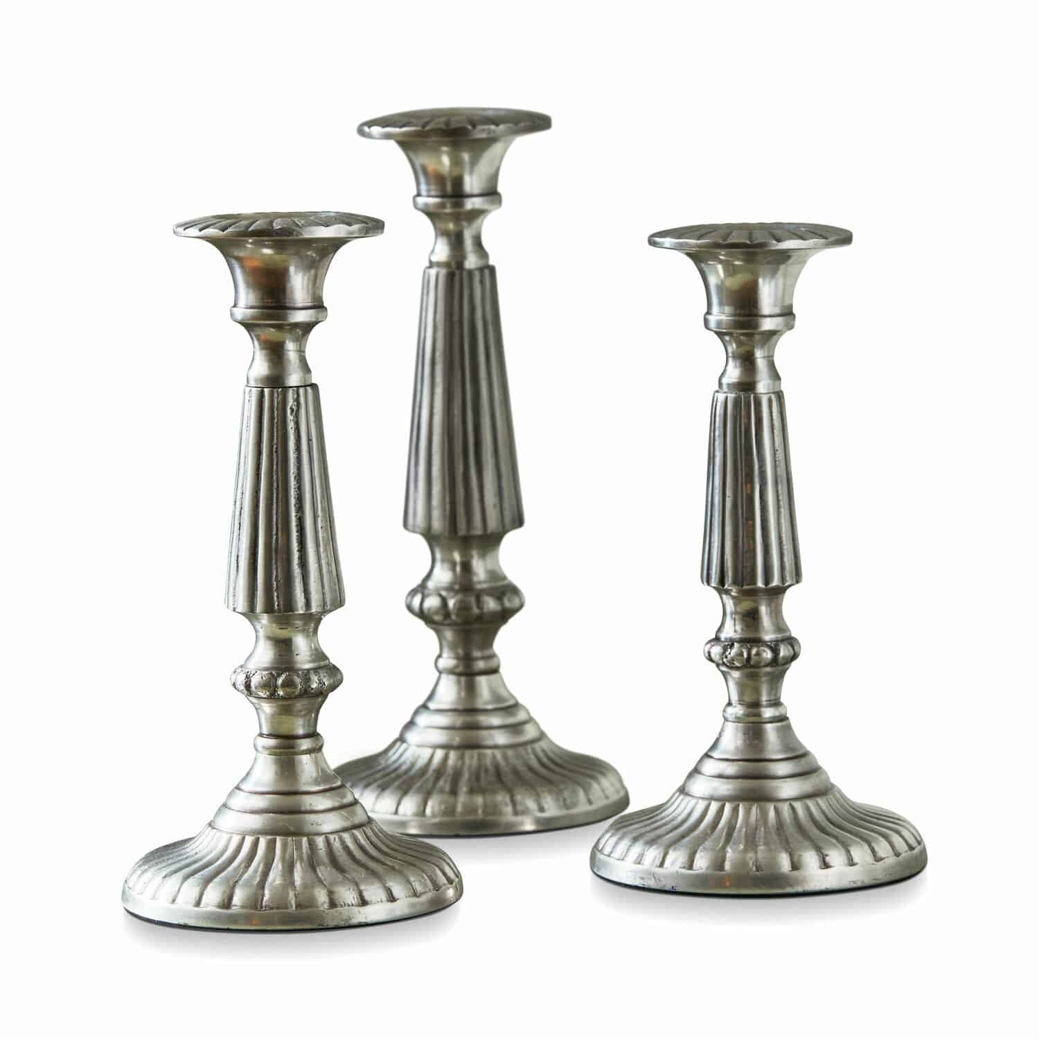 Lot de 3 bougeoirs Aguada