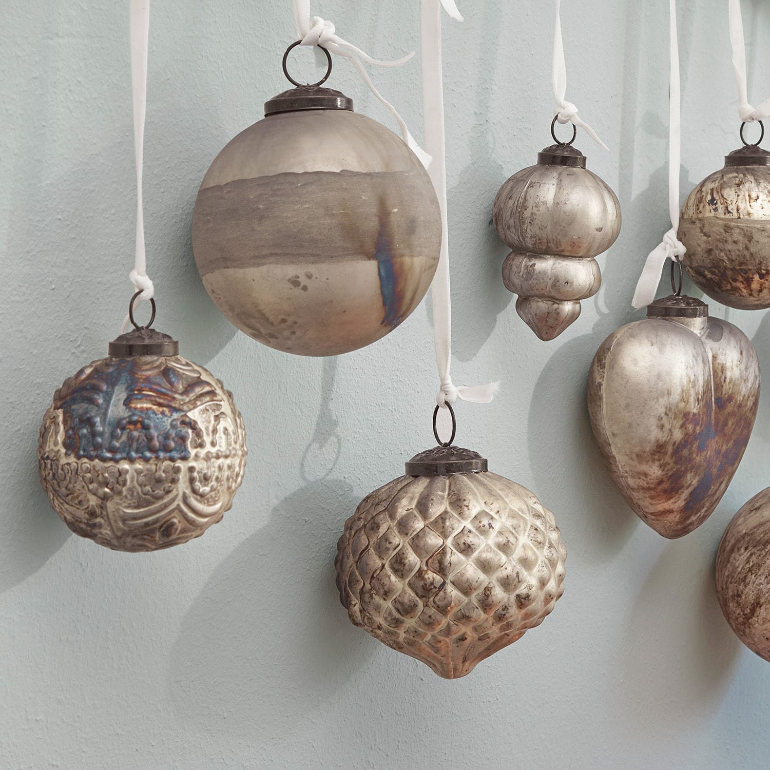 Lot de 8 décorations de Noël Lethem