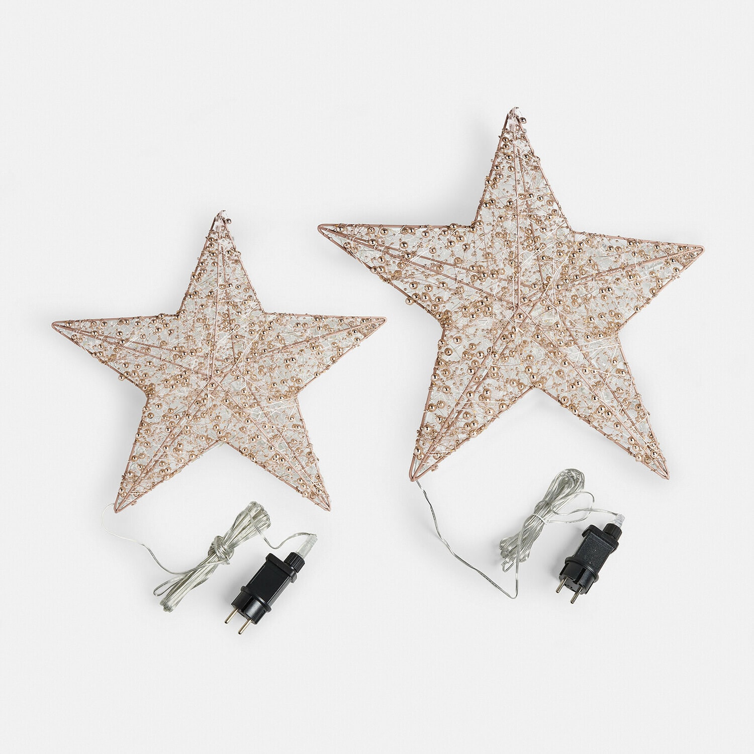 Lot de 2 étoiles à LED Brightens