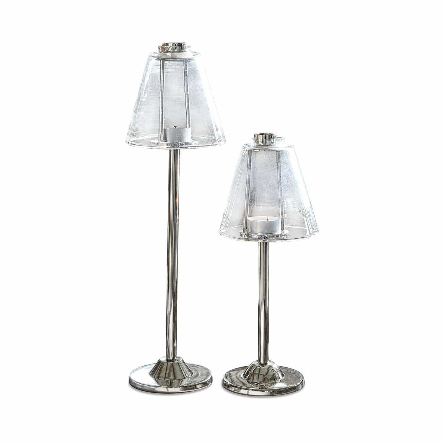 Lot de 2 porte-bougies Sassis