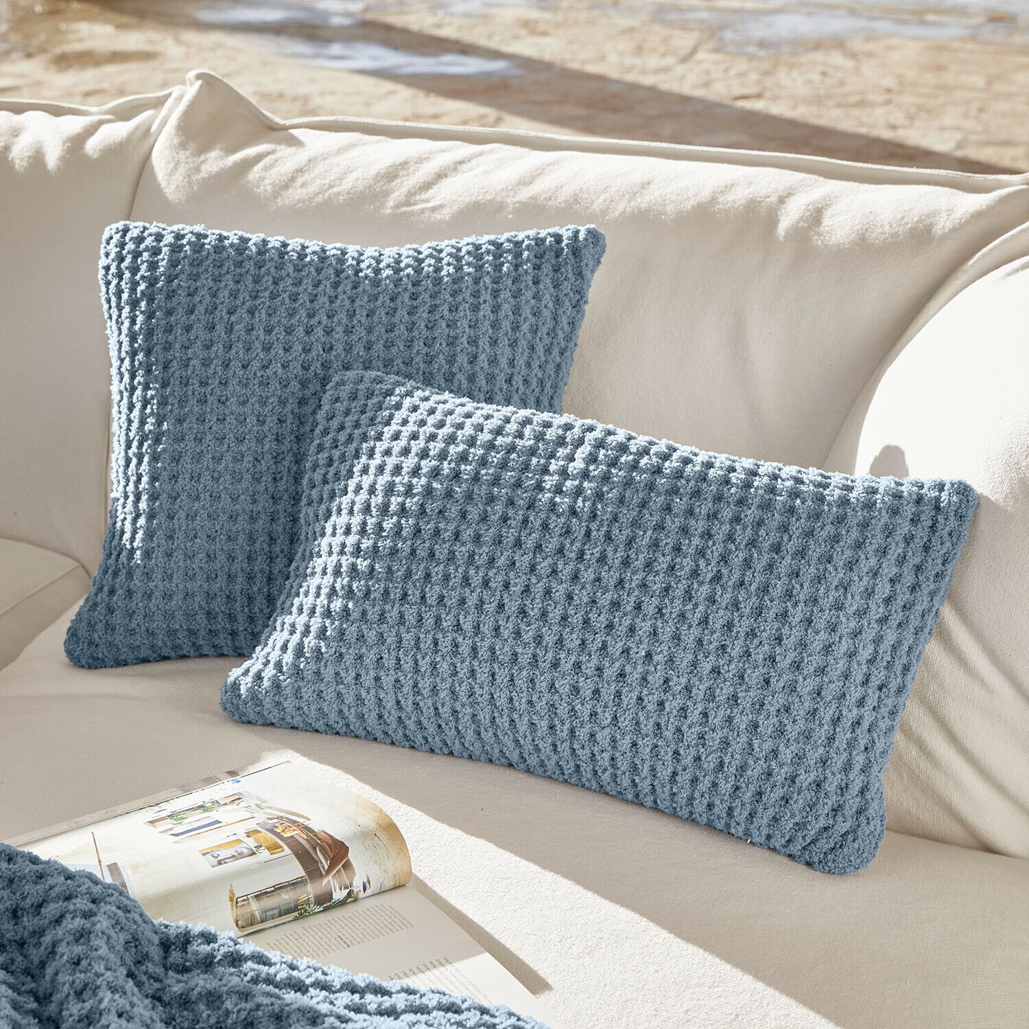 Lot de 2 housses de coussins Ysilda